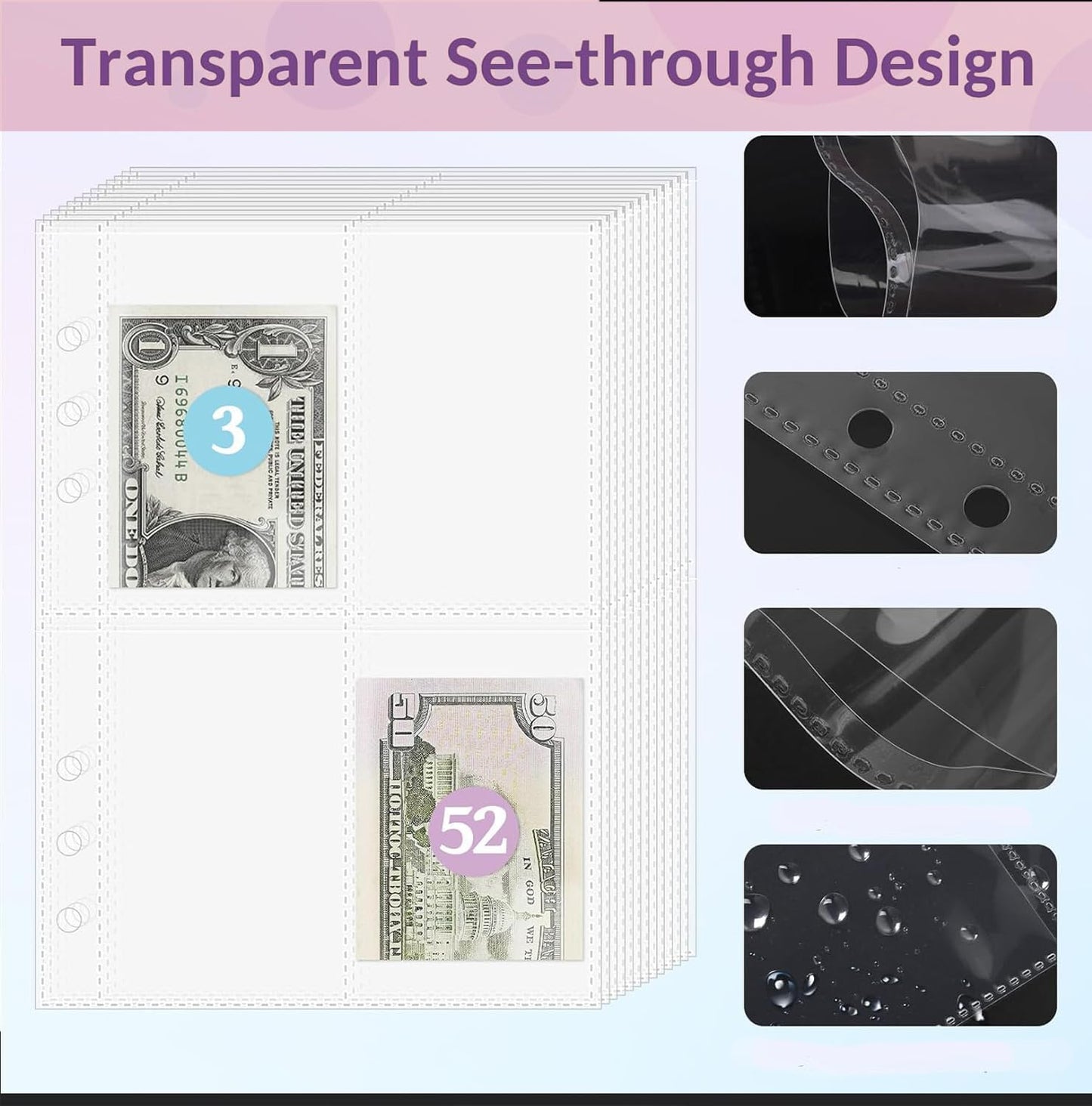 100 Envelope Savings Binder